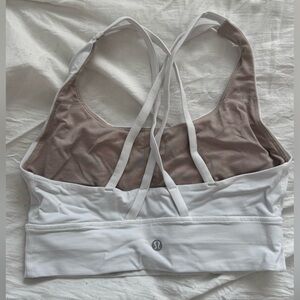lululemon athletica White Strappy Sports Bra
